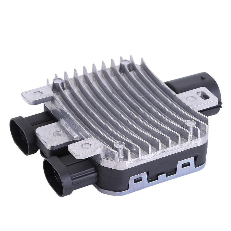 Aublinto Radiator Cooling Fan Control Module Fit for Land Rover LR2 / Freelander 2 2013-2015 Discovery Sport 2015-2016 Range Rover Evoque Car Engine Cooling Fan Control Unit Module Replace LR100364 LR045248 - Image 1